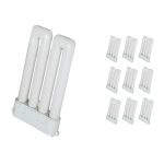 Multipack 10x Osram Dulux F 24W 840 | Cool White - 4-Pin