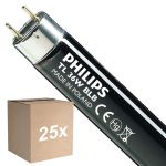 Multipack 25x Philips MASTER TL-D 36W - Blacklight Blue | 120cm