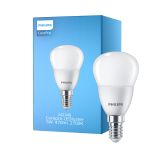 Philips Corepro LED Lustre E14 Ball Frosted 5W 470lm - 827 Extra Warm White | Replaces 40W
