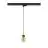 SLV Tracklight Pendant Puri 2.0 3-Phase Aluminium Black Gold | Suitable for 1x GU10 - Dimmable