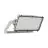 Ledvance LED Floodlight Max Aluminium Grey 600W 84000lm 65x120D - 740 Cool White | IP66 - Asymmetrical