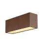 SLV Sitra L Up/Down Wall Light Aluminium Other 24W 3060lm - 830-840 CCT | Outdoor - IP65